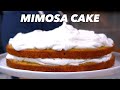 Celebrate The Holidays Mimosa Cake - Orange and Champagne Cake Recipe
