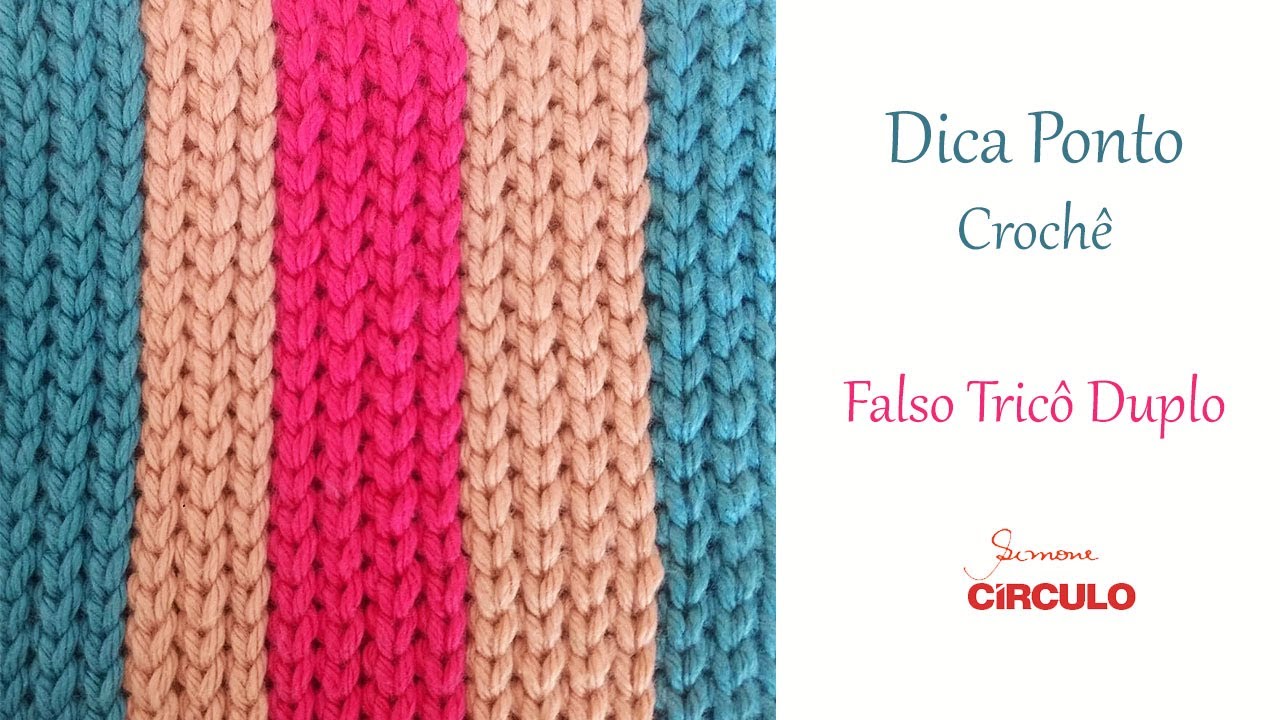 ponto fantasia falso trico em croche passo a passo professora simone eleoterio filet crochet