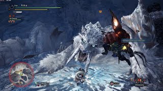 [MHW: Iceborne PC] (153) - Frostfang Barioth with Lance (The Last White Knight Event Quest 9'00''93)