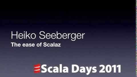 Introduction to Scalaz