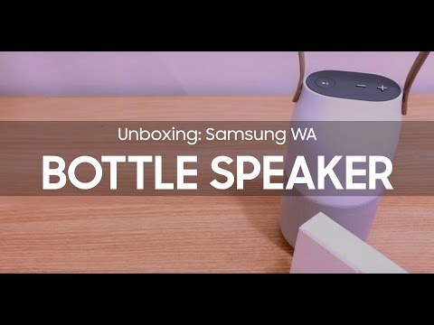 Unboxing: Bottle Speaker | Samsung WA