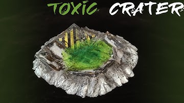 Terrain Tutorial - Toxic Crater - Warhammer 40K, Kill Team, Necromunda