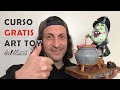 Curso GRATIS de como crear un ART TOY - Como hacer una escultura paso a paso