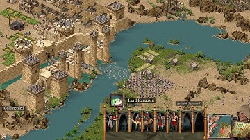 Stronghold Crusader Definitive Edition  - Can you beat 5 new AI Nomads using only Skirmisher?