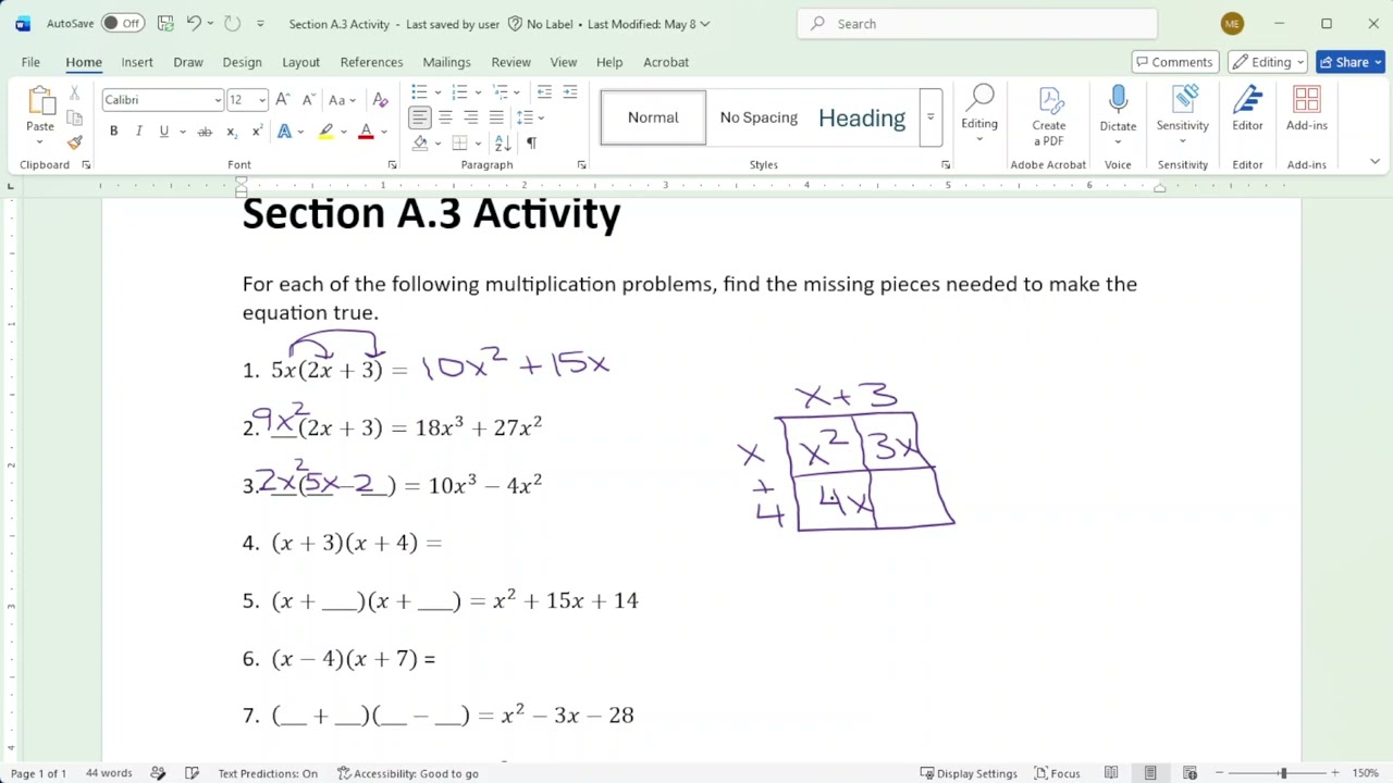 【USED】新編数学III New Approaches to Math III Section A.3 Activity: Part 1 - YouTube
