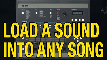 Loading SP-1200 Sounds on the Emu and Rossum Samplers