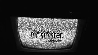 Mx. Sinister - IDKHBTFM [UNOFFICIAL LYRICS] chords