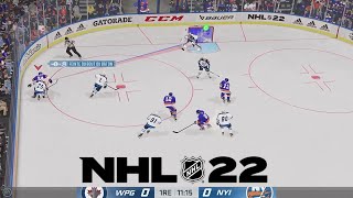 NHL 22 - Winnipeg Jets vs. New York Islanders