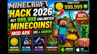 Minecraft Hack 2026: How to Get 999,999 Unlimited Free Minecoins (Mod APK iOS & Android) screenshot 3