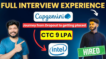 How to Crack the Job Interview for Freshers | Capgemini Interview  Experience | Full Journey