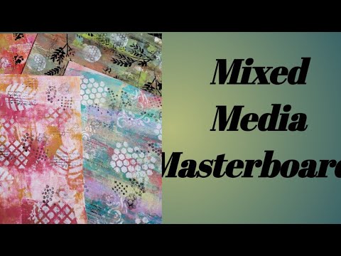Messing On A Monday/ Mixed Media Masterboards For The No Digitals ...