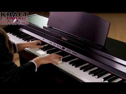 Kraft Music - Roland RP401R Digital Piano Demo with Alicia Baker