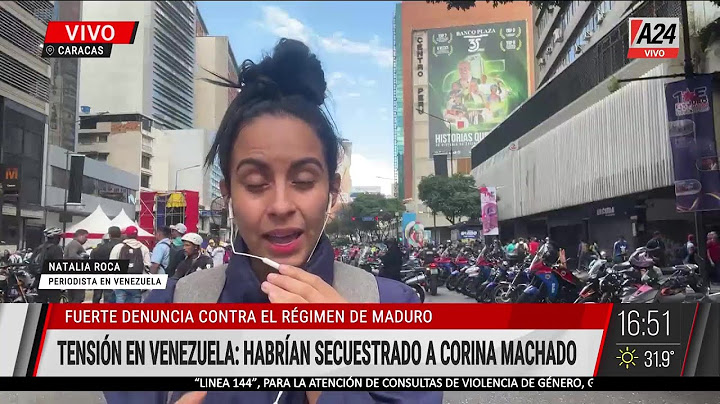 🔴 LA OPOSICIÓN VENEZOLANA COPÓ LAS CALLES: el Régimen habría secuestrado a María Corina Machado