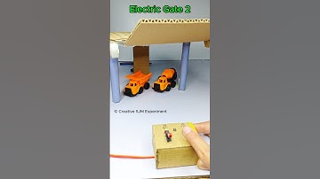 Electric Gate 2 • Dc Motor | #dcmotor #tech #youtubeshorts #dcmotorproject