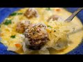 Si savoureux et crémeux! /Votre famille va être choquée/Recette facile /Soupe au chou et boulettes👍🔝