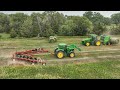 Baling Hay on a Cloudy Day