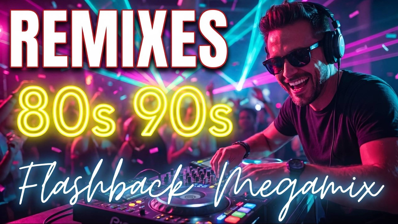 80s 90s Flashback Party Mix | Nonstop Retro Dance Hits Remixes