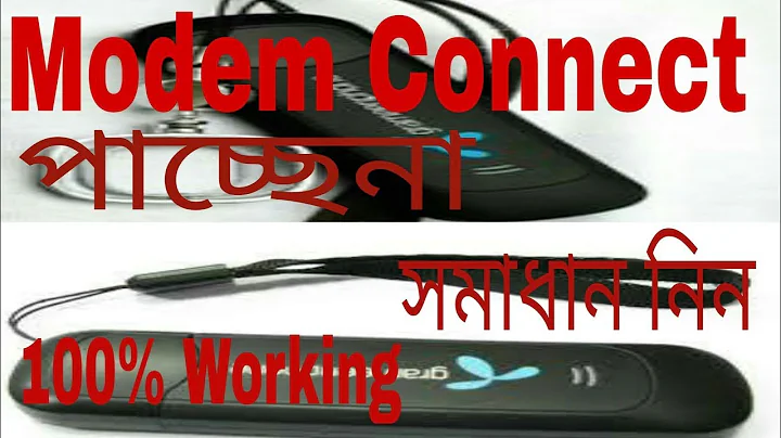 Fix your usb modem connection