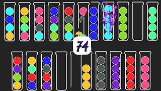 Ball Sort Puzzle Game Level - 74 Walkthrough Android Gameplay | Puzzle Game