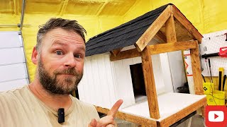 I BUILT A CUSTOM DOG HOUSE