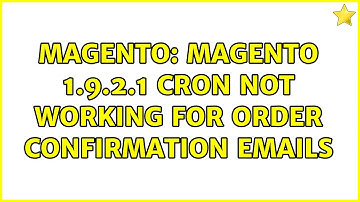Magento: Magento 1.9.2.1 Cron not working for Order confirmation emails