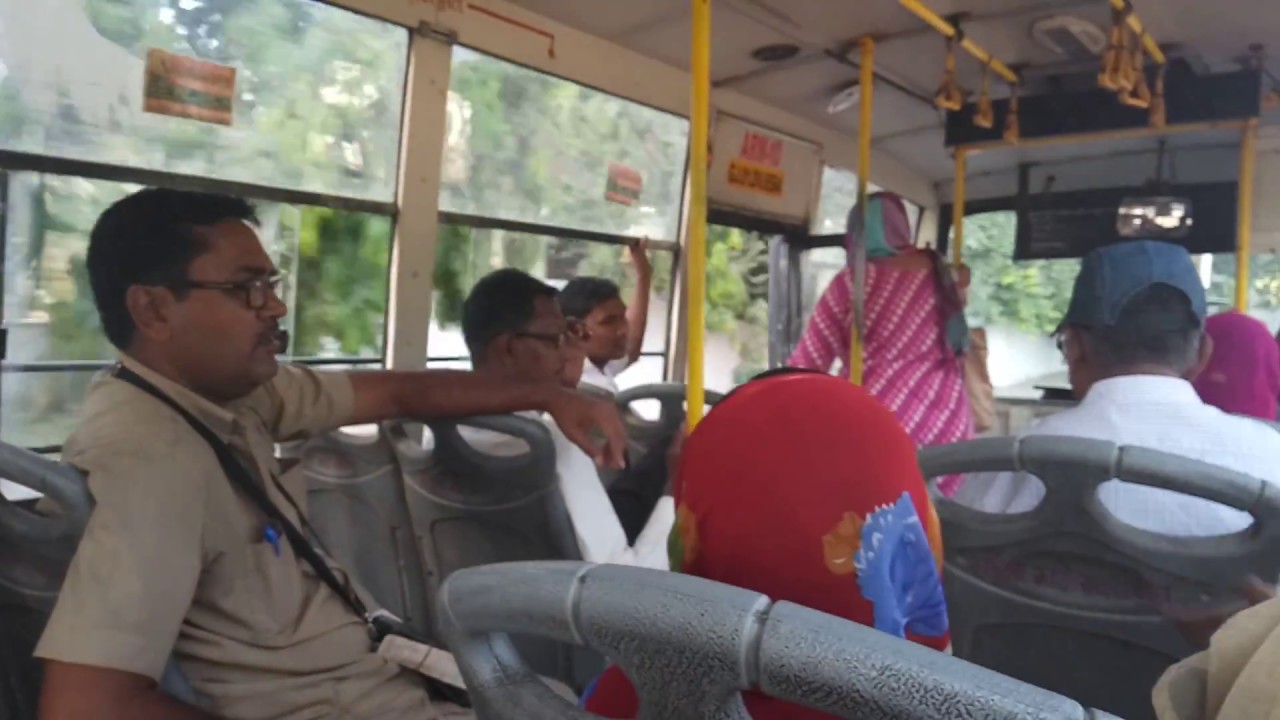 ENJOYING AMTS BUS RIDE IN AHMEDABAD  ||AHMEDABAD