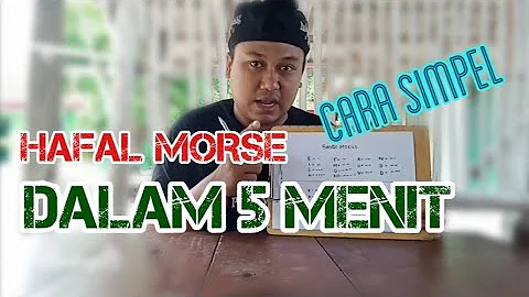 Cara mudah menghafal sandi morse - Prasmaja TV