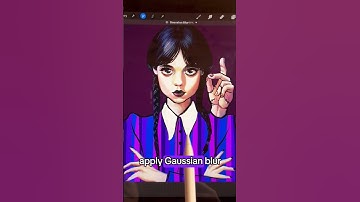 How to use noise in Procreate #procreate #procreatetutorials