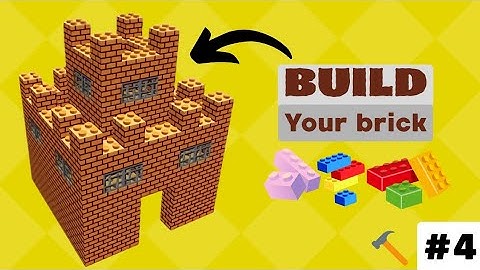 Building a Brick Castle! | DRAW BRICK ANDROID | GAMEPLAY Walkthrough Part 4 