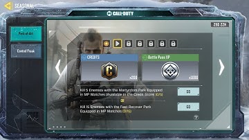 Call of duty mobile Kill 15 Enemies with the fast recover perk equipped in MP Matches