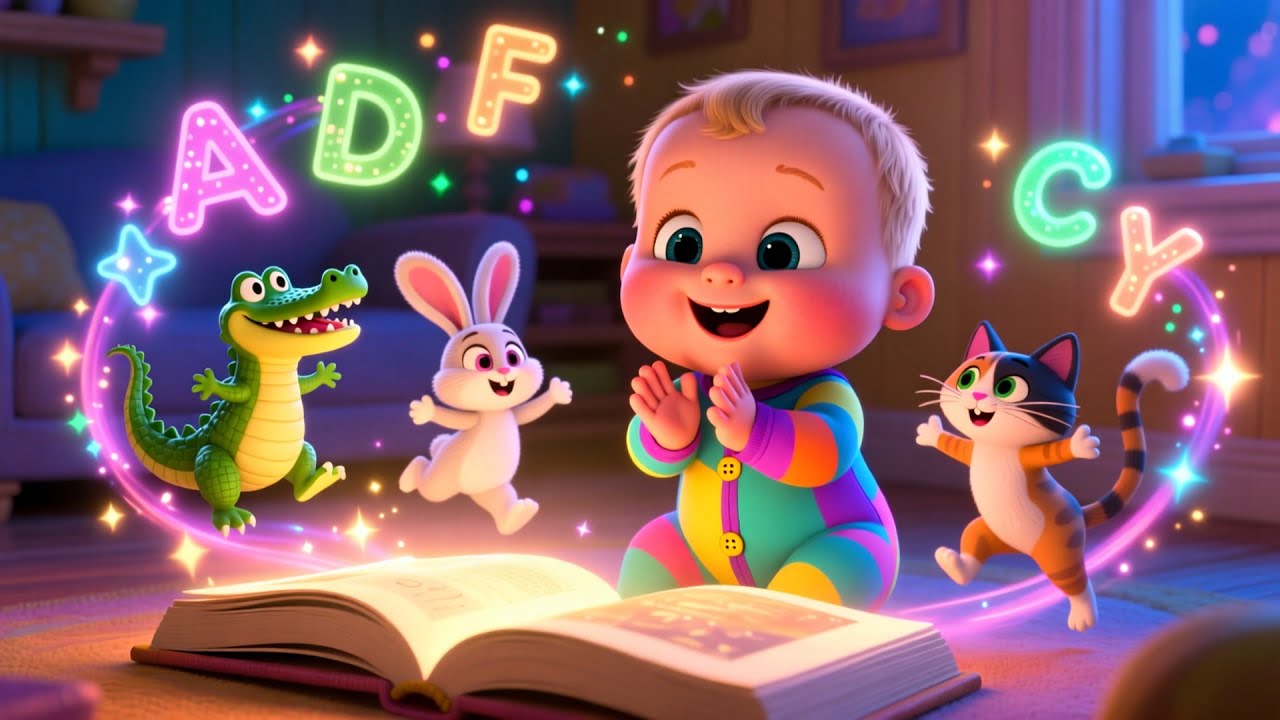 Baby Studytime ABC Joy 📚 | Fun Learning & Play for Kids | Toddler Adventure Video