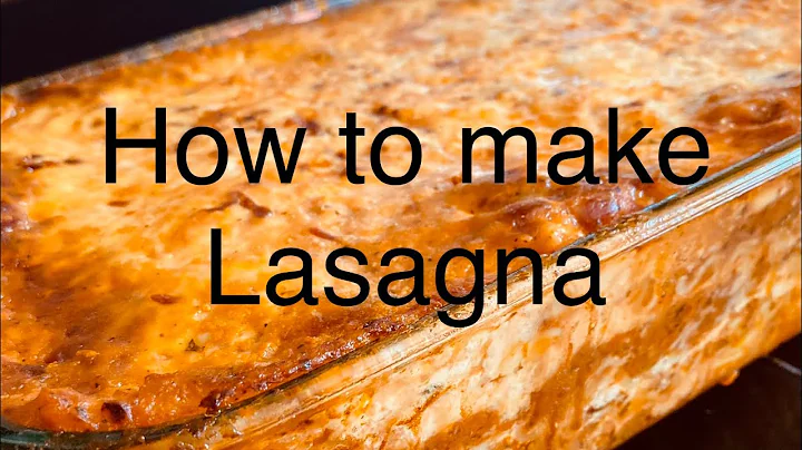 How to make Lasagna / Lasagna with Ricotta Cheese ...