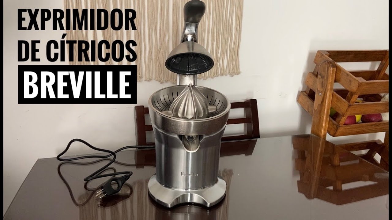 Revisión del Exprimidor de cítricos Breville - YouTube