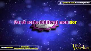 Video thumbnail of "Stau la masă, o scrisoare ca să scriu / machedoneasca (eKaraoke by kinder)"