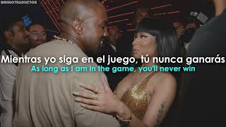 Nicki Minaj - Blazin ft. Kanye West // Lyrics + Español