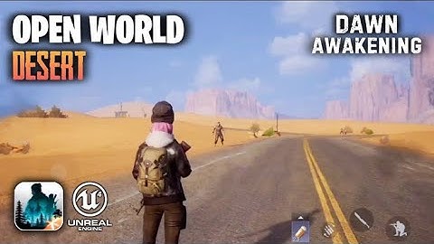 New Open World Game For Mobile | Tencent Games Dawn Awakening  Release