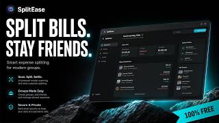 SplitEase - The Award-Winning App That Splits Bills For Roommates, Flatmates & Trip Squads (FREE)