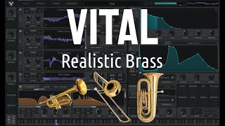 How to: Realistic Brass (tuba, euphonium, trombone, horn, trumpet) in Vital - Synthesis Tutorial screenshot 3