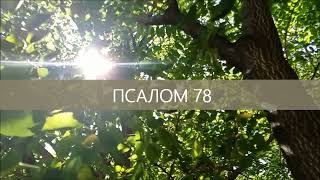 Псалом 78. Боже! Язычники Пришли В Наследие Твое