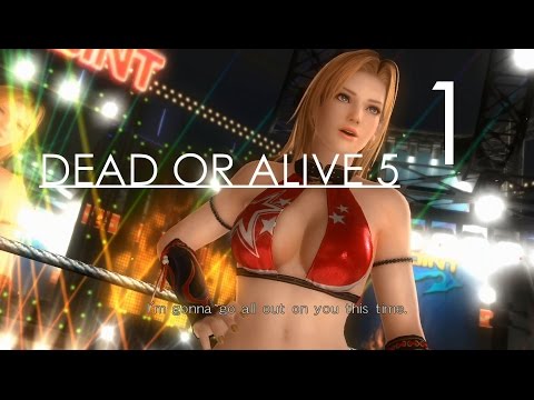 Dead or Alive 5 Last Round Прохождение с русским переводом на PS4 Часть 1