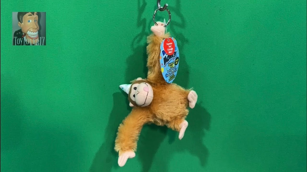 Just For Laughs Happy Birthday Monkey Keychain YouTube