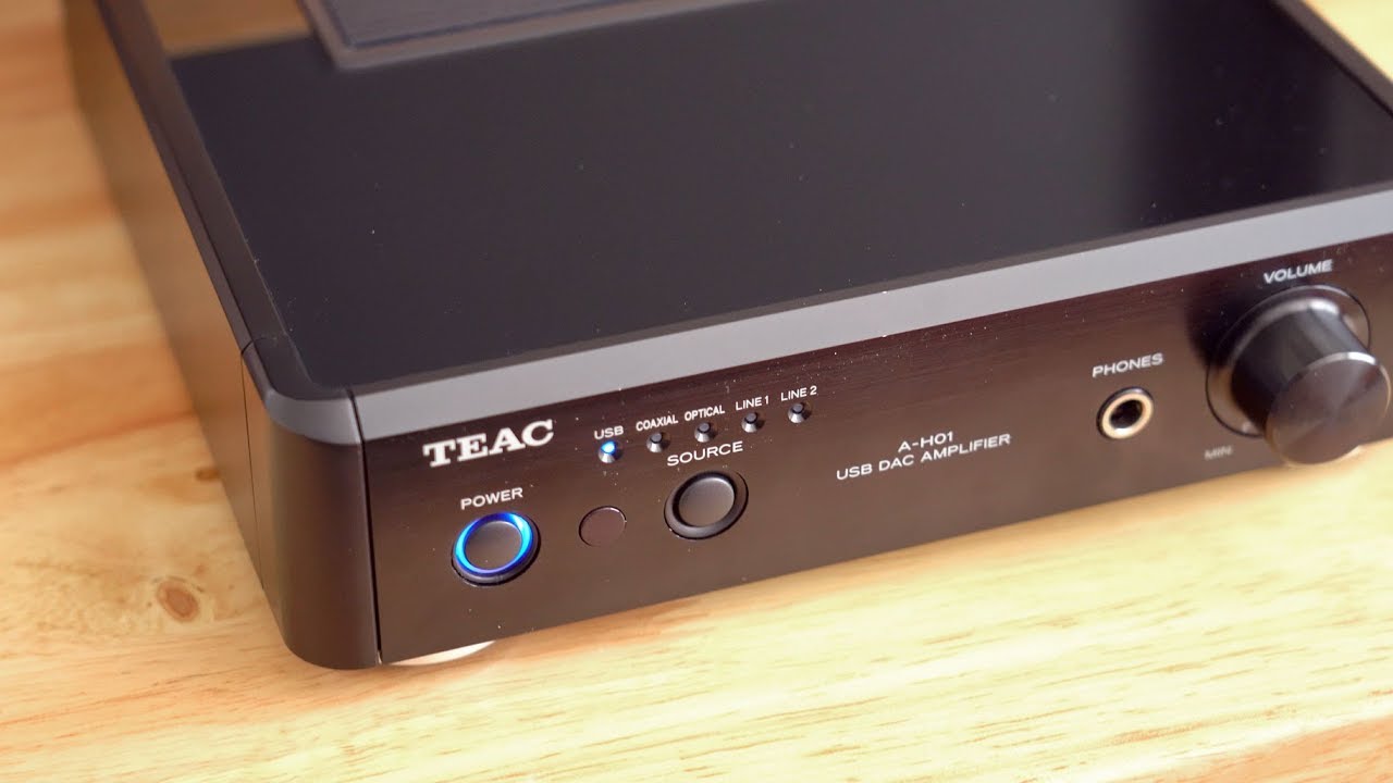 Teac A-H01 Desktop Amp / Headphone Amp (63 years late)