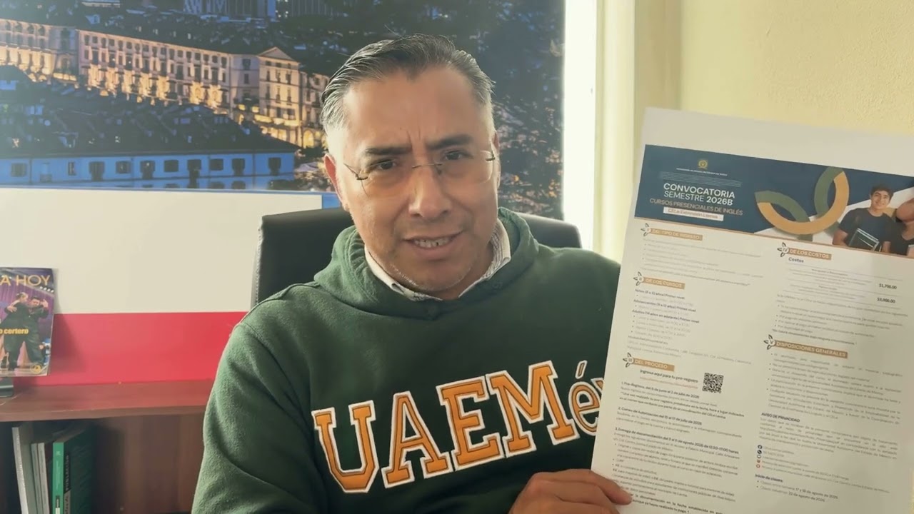 ¿Quieres estudiar Inglés?, Hoy tienes la oportunidad,  entérate con  Eric Noé Ortega