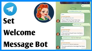 Telegram Group Me Welcome Message Kaise Set Kare | Telegram Welcome Message Bot