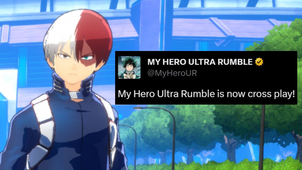 My Hero Ultra Rumble is getting Cross Play! 