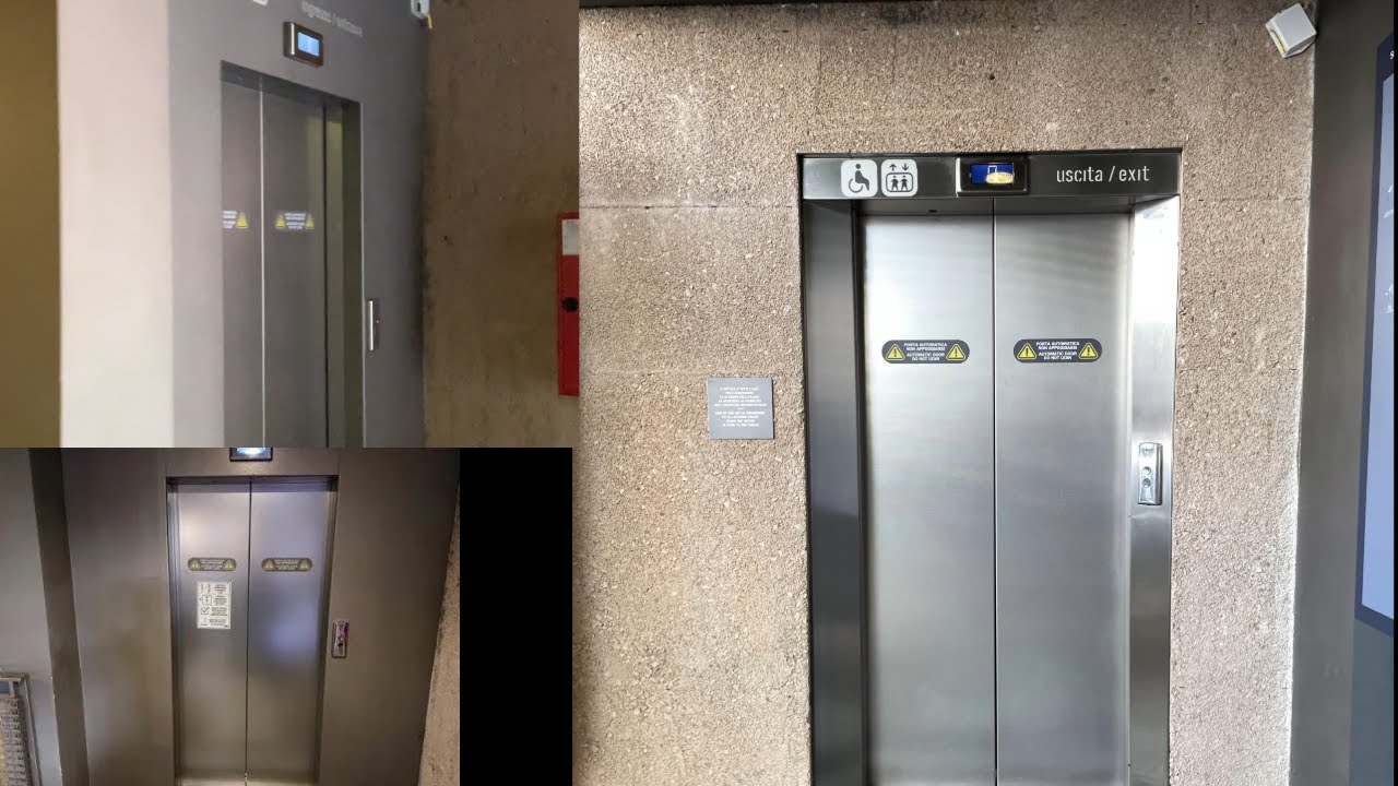 3x 2005-2007 Otis Cargo 2000 Roped Hydraulic @ Pincetto Minimetro Station Perugia (PG), Italy