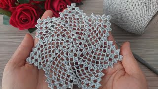 : New Model - Fantastic Flower Crochet Pattern: Online Tutorial for Beginners in Crocheting