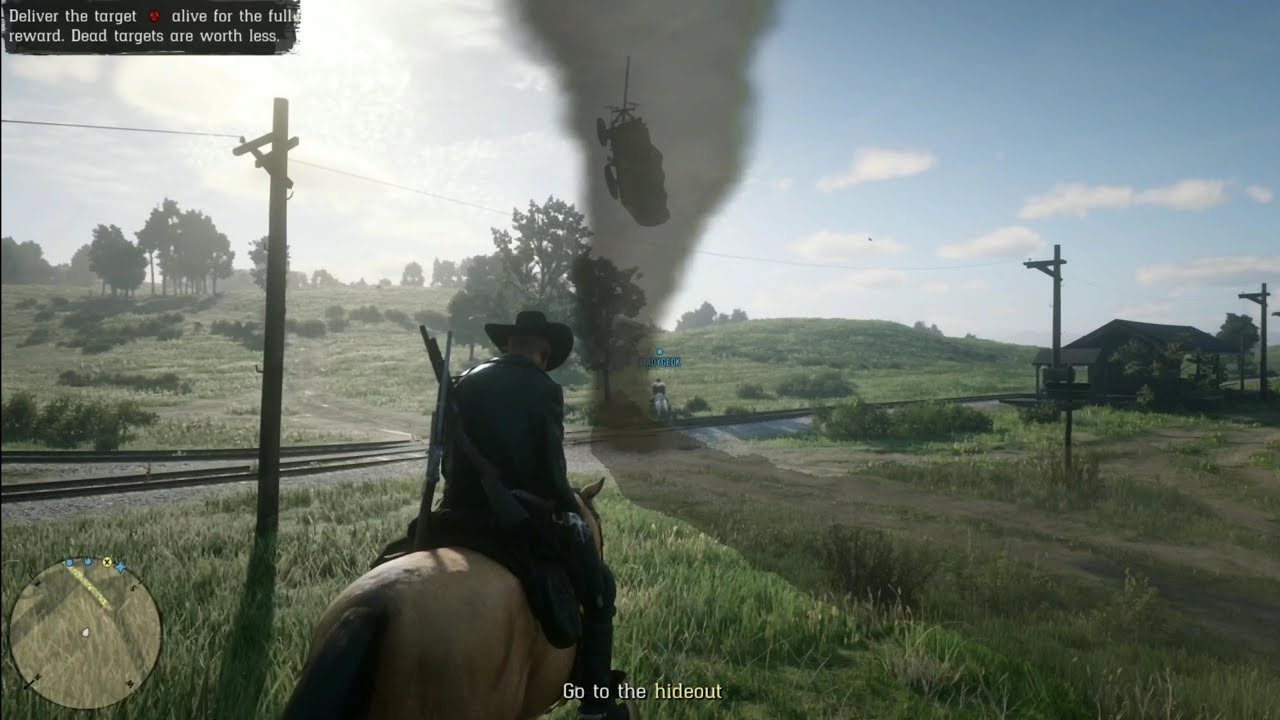 Red Dead Redemption 2 - Rare Tornado XD RDR2 - YouTube