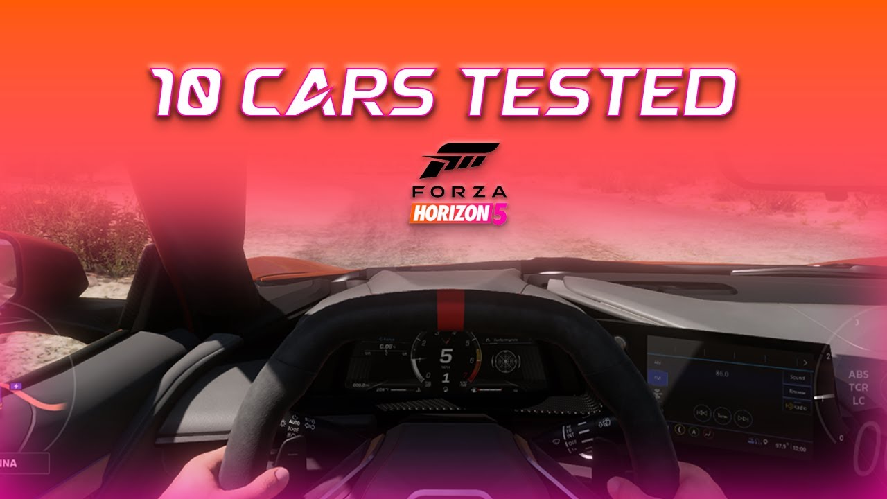Forza Horizon 5 Testing 10 Random Cars 🚗🔥 YouTube