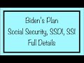 Official! Biden’s Plan to Raise Social Security, SSDI & SSI Benefits - Full Details
